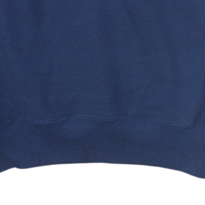 Mens UK Size L Russell Athletic Blue Pullover Sweatshirt
