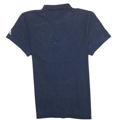 Adidas Men’s Blue Regular Fit Polo Shirt Size L Moisture Wicking
