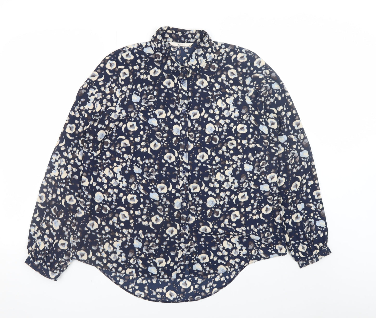 Womens UK Size 14 TU Blue Basic Blouse