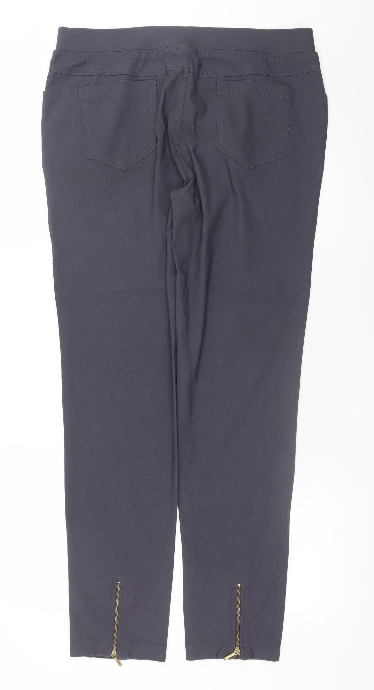 Womens UK Size 10 Cook Slim Fit Jegging Black Trousers