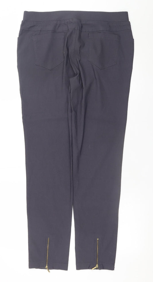 Womens UK Size 10 Cook Slim Fit Jegging Black Trousers