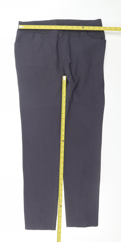 Womens UK Size 10 Cook Slim Fit Jegging Black Trousers