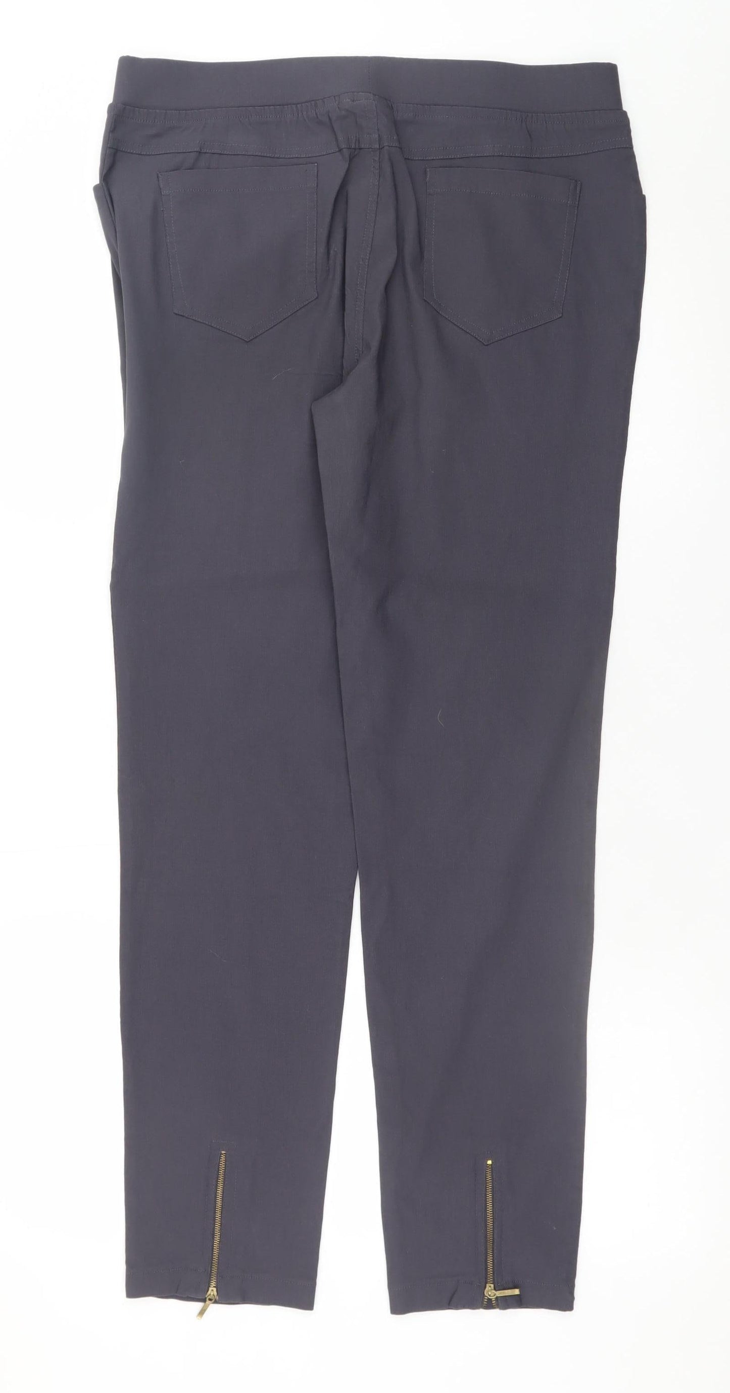Womens UK Size 10 Cook Slim Fit Jegging Black Trousers