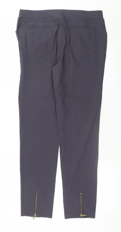 Womens UK Size 10 Cook Slim Fit Jegging Black Trousers