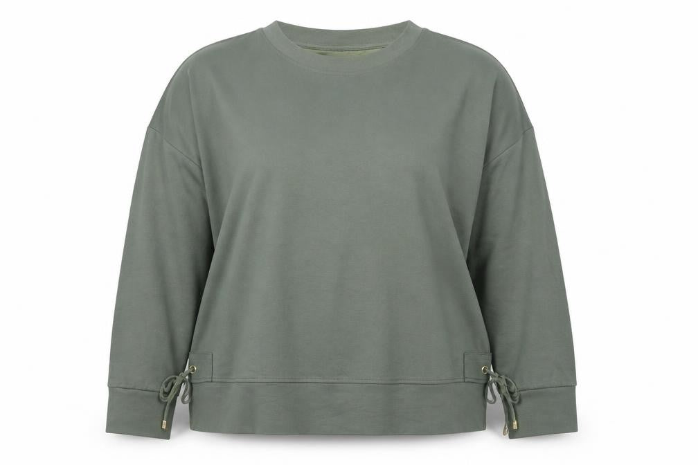 Womens UK Size 18 F&F Green Pullover Sweatshirt