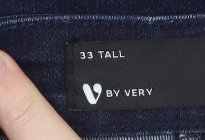 Womens UK Size 33 V by Very Slim Fit Skinny Blue Jeans