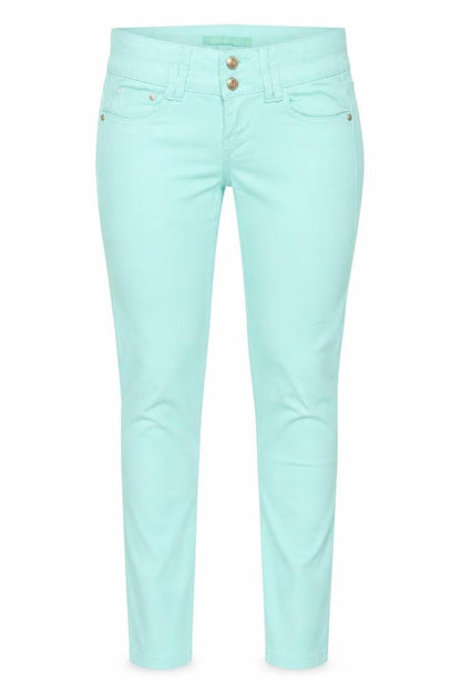 Womens UK Size 28 G. Cause Slim Fit Skinny Green Jeans