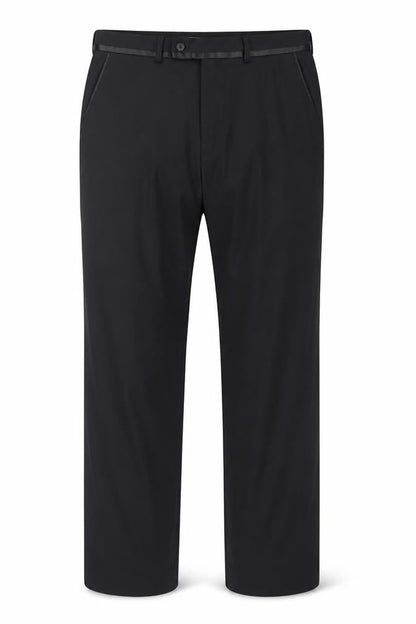 George Men's Black Regular Fit Dress Pants 33W 33L Formal Trousers
