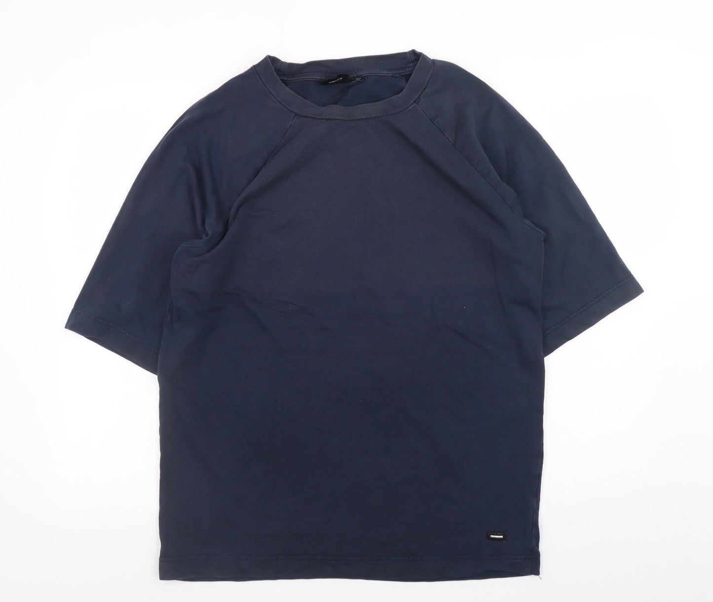 Mens UK Size S Dr Denim Blue  T-Shirt