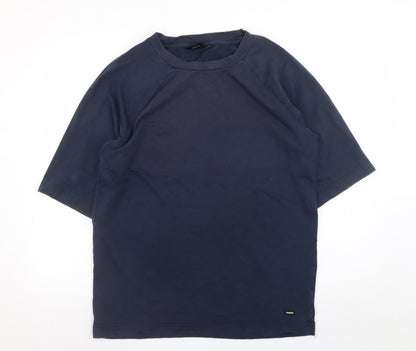 Mens UK Size S Dr Denim Blue  T-Shirt