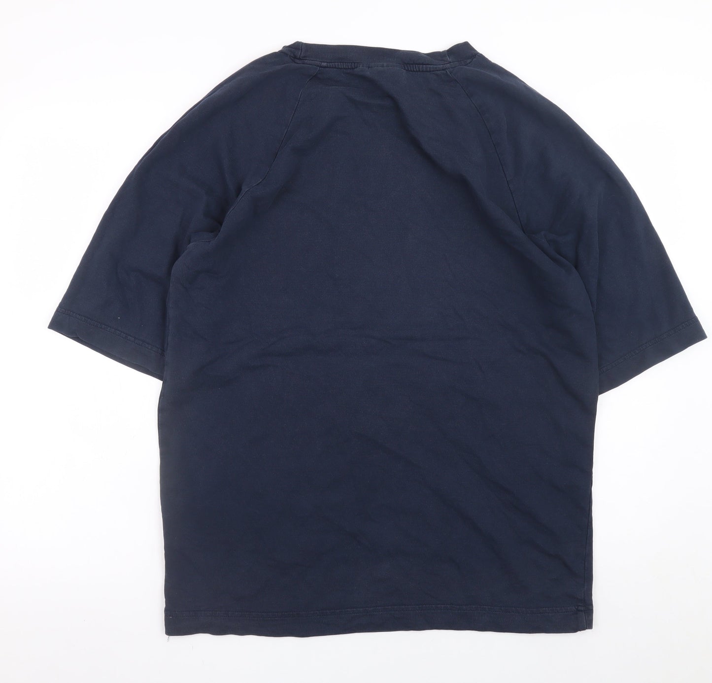 Mens UK Size S Dr Denim Blue  T-Shirt