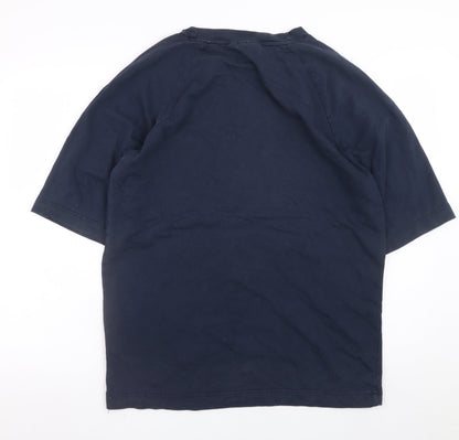 Mens UK Size S Dr Denim Blue  T-Shirt
