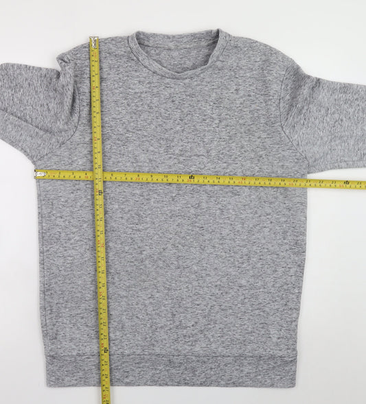 Mens UK Size L JACK & JONES Grey Pullover Sweatshirt