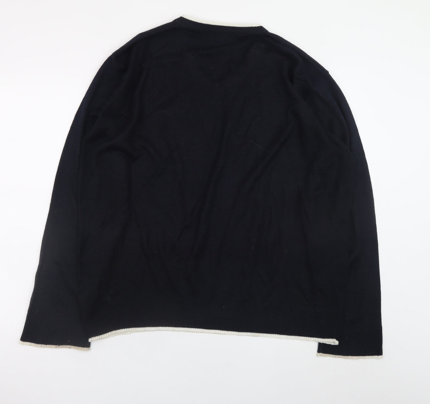 Mens UK Size M Slazenger Black Pullover Jumper