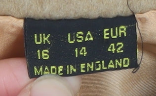Womens UK Size 16 Lampert London Beige Overcoat