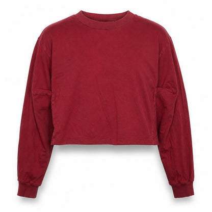 Womens UK Size 10 ASOS Design Red Pullover Sweatshirt