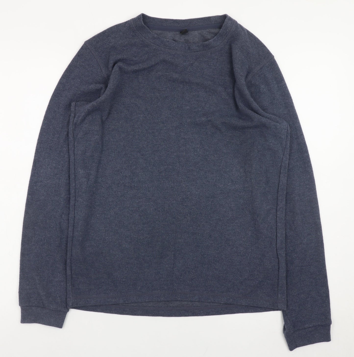 Mens UK Size M Uniqlo Blue Pullover Sweatshirt