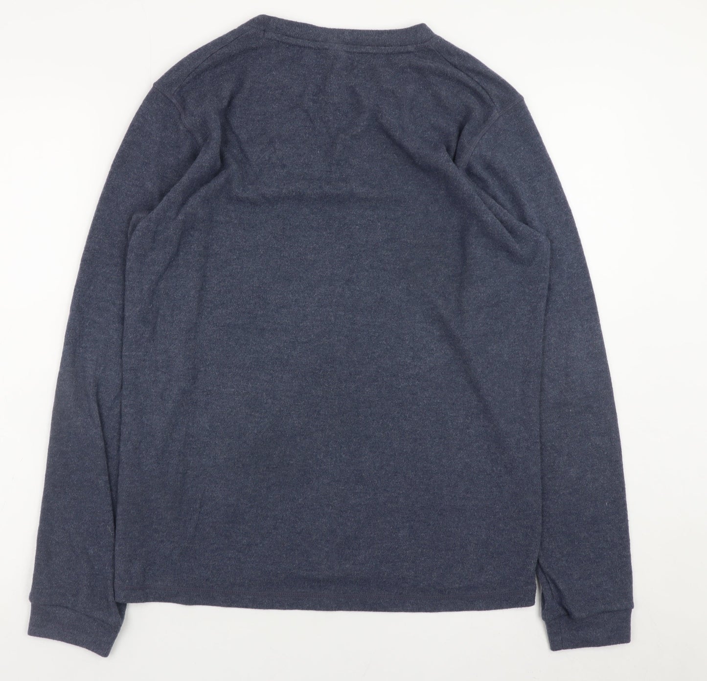 Mens UK Size M Uniqlo Blue Pullover Sweatshirt