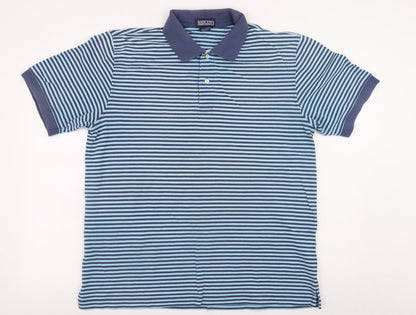 Mens UK Size L Lands' End 100% Cotton Polo Shirt