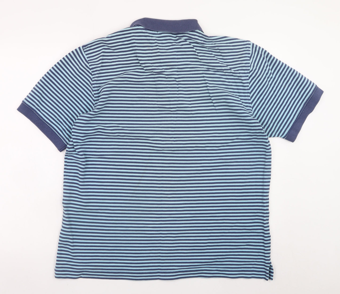Mens UK Size L Lands' End 100% Cotton Polo Shirt