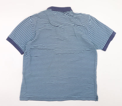 Mens UK Size L Lands' End 100% Cotton Polo Shirt