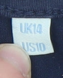 Womens UK Size 14 Boden Blue Basic T-Shirt