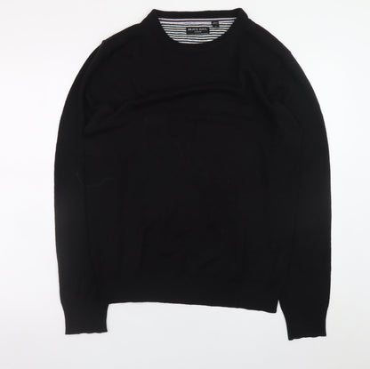 Mens UK Size L Brave Soul Black Pullover Jumper