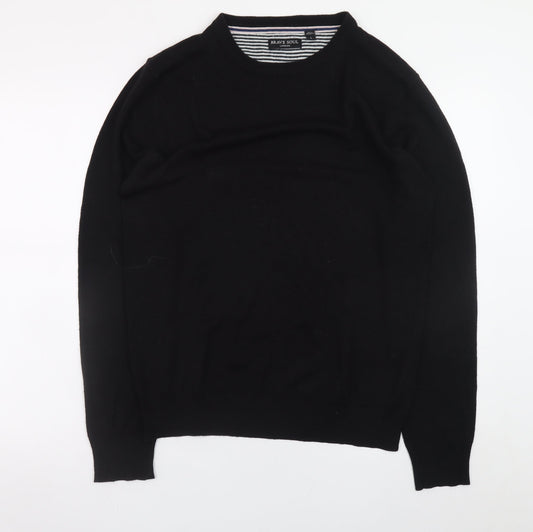 Mens UK Size L Brave Soul Black Pullover Jumper