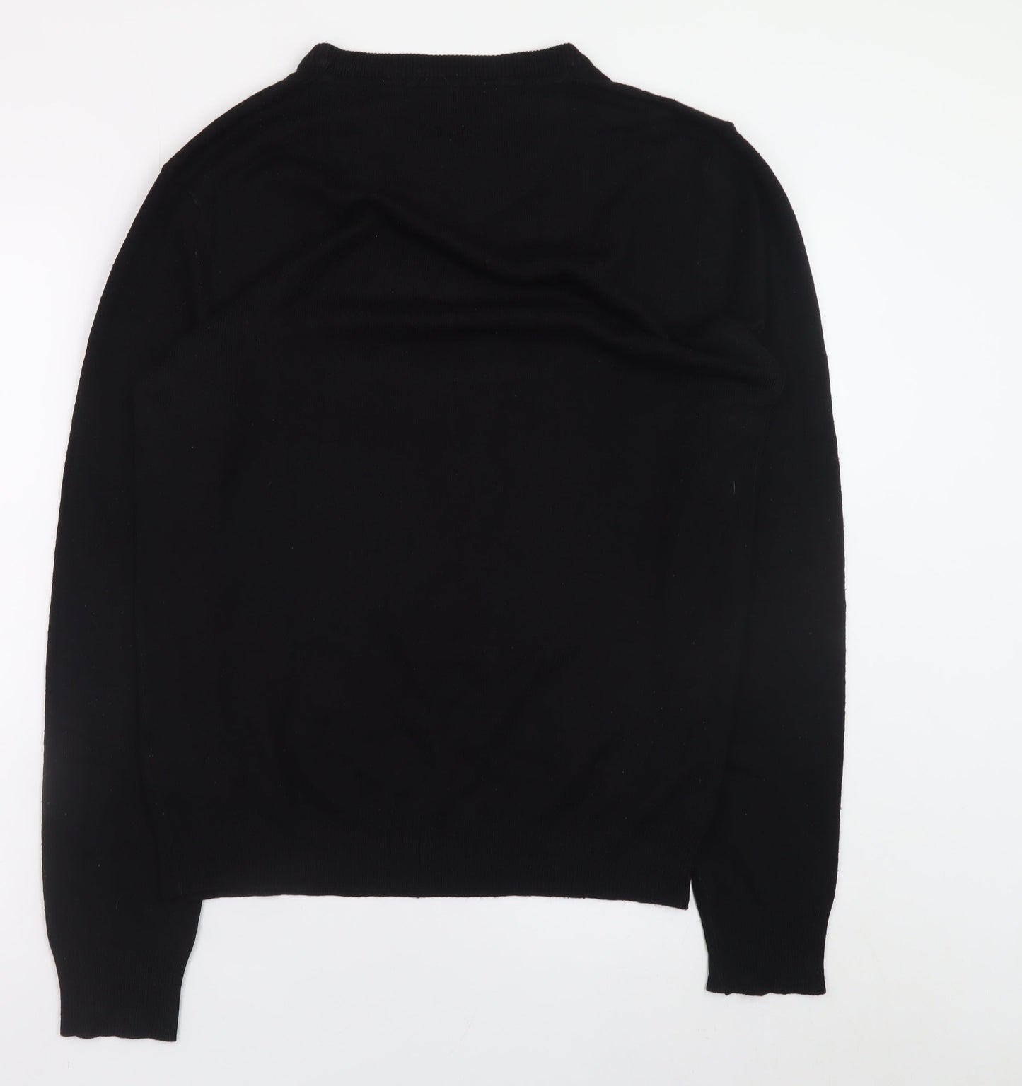 Mens UK Size L Brave Soul Black Pullover Jumper
