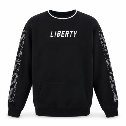 Mens UK Size XS Topman Black Pullover Sweatshirt