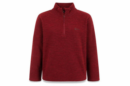 Hi Gear Men's Red XL 1/4 Zip Fleece Jacket Outdoor Hiking Top