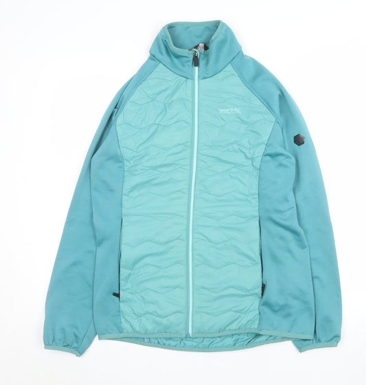 Regatta Women's Blue Lightweight Puffer Softshell Jacket UK 14