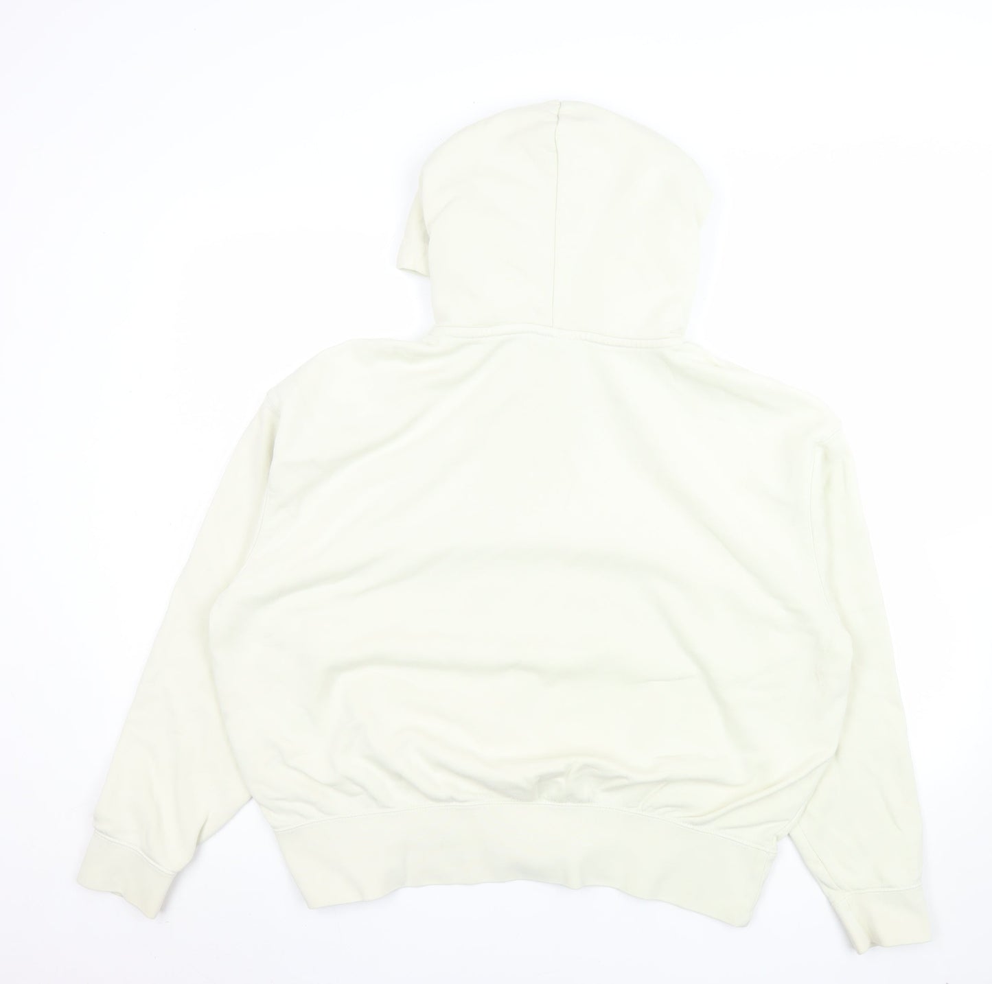 Womens UK Size M Nike Ivory Pullover Hoodie