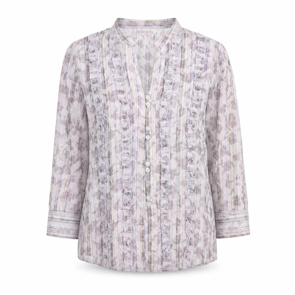Womens UK Size 12 Bonmarché Multicoloured Tunic Blouse