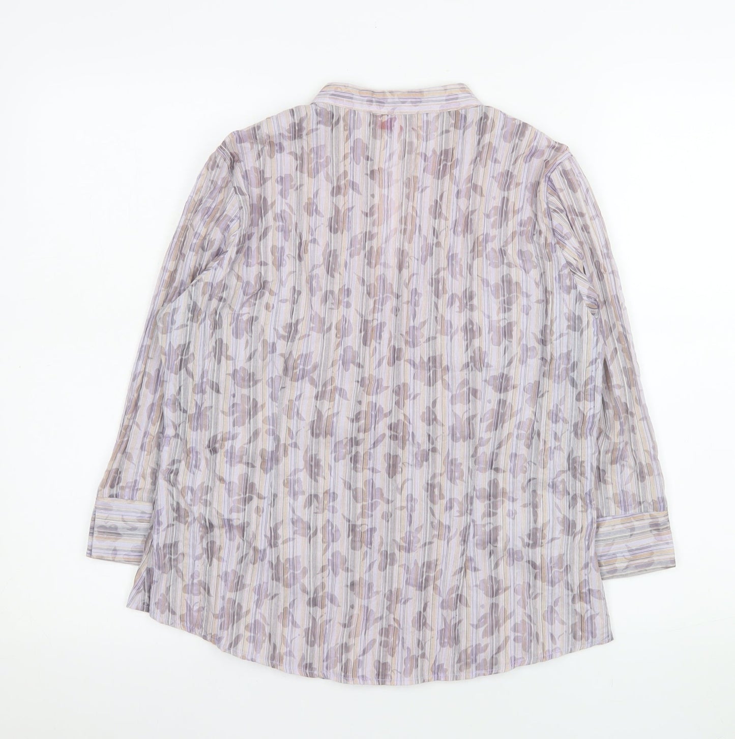 Womens UK Size 12 Bonmarché Multicoloured Tunic Blouse