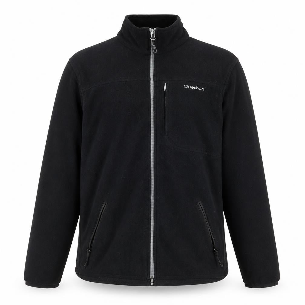 Mens UK Size M Quechua Black Basic Jacket