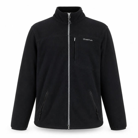 Mens UK Size M Quechua Black Basic Jacket
