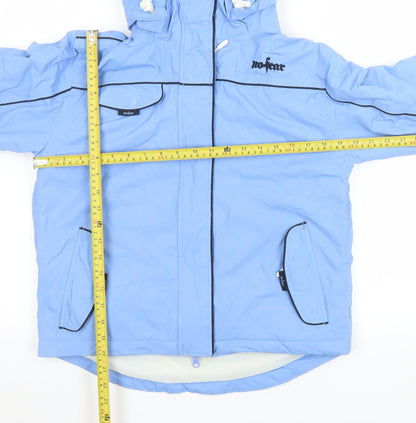 Girls UK Size 11-12 Years No Fear Blue Ski Jacket