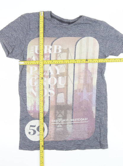 Mens UK Size XS NEXT Grey  T-Shirt