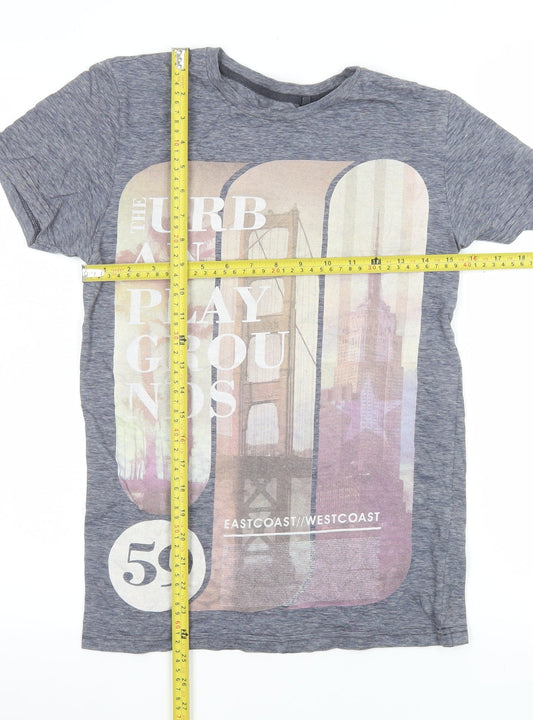 Mens UK Size XS NEXT Grey  T-Shirt