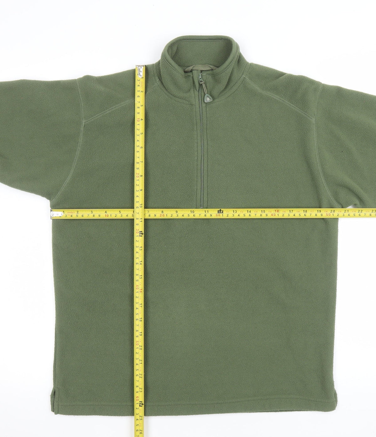 Mens UK Size S JERZEES Green Pullover Sweatshirt