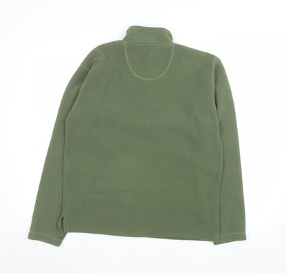 Mens UK Size S JERZEES Green Pullover Sweatshirt