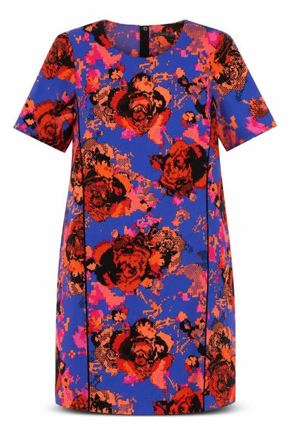 Marks and Spencer Women's Multicoloured Size 22 Sheath Dress
