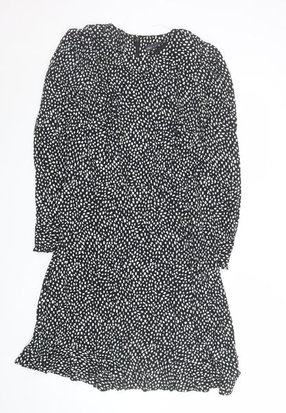 Marks and Spencer Women’s Black Long A-Line Dress Size 12