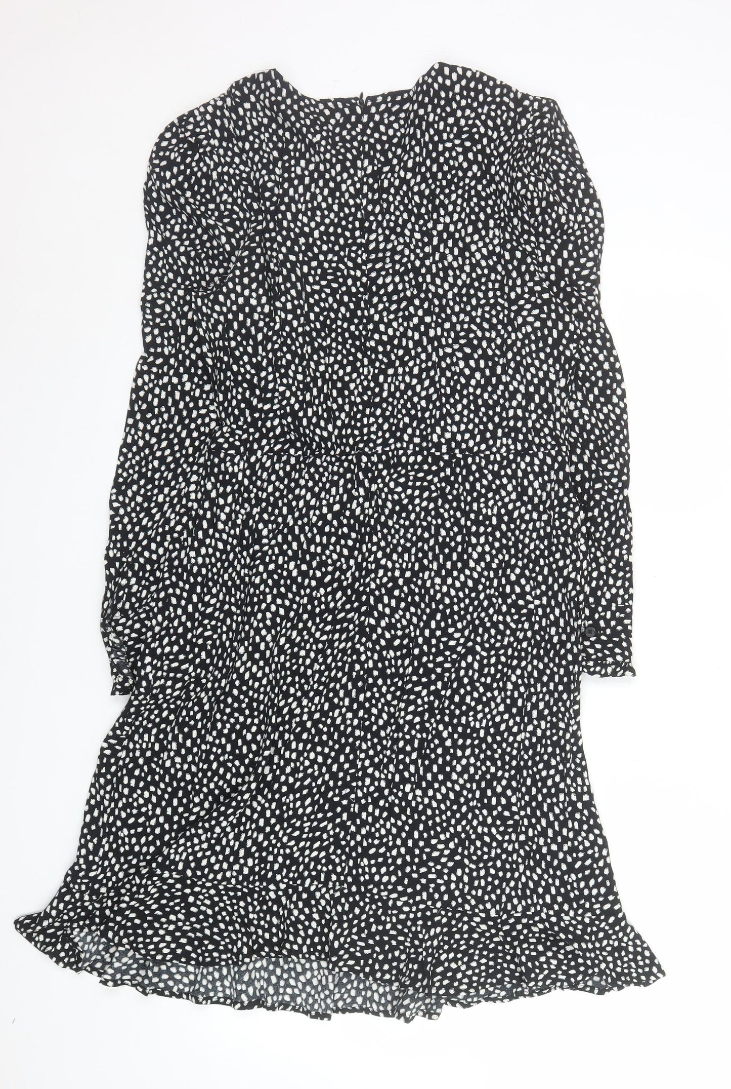 Marks and Spencer Women’s Black Long A-Line Dress Size 12