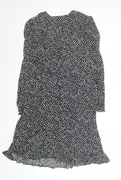 Marks and Spencer Women’s Black Long A-Line Dress Size 12