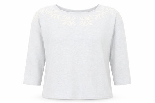 Womens UK Size 18 Bonmarché Grey Basic T-Shirt
