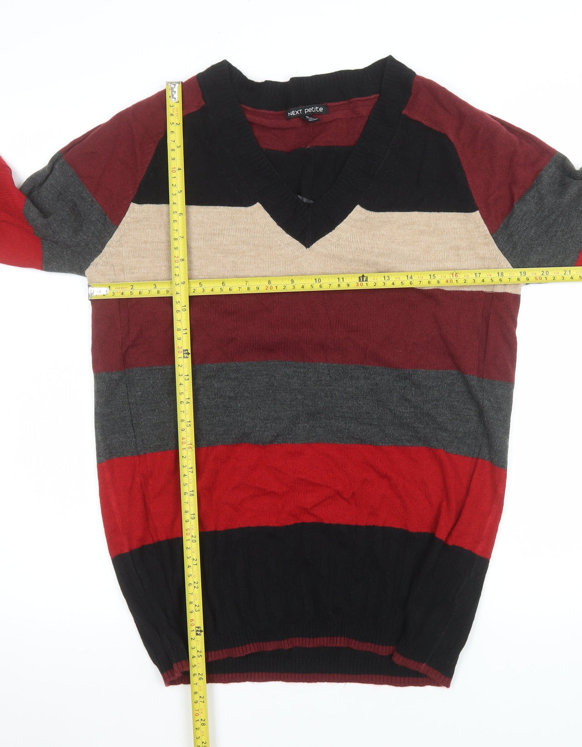 Mens UK Size S NEXT Multicoloured Pullover Jumper
