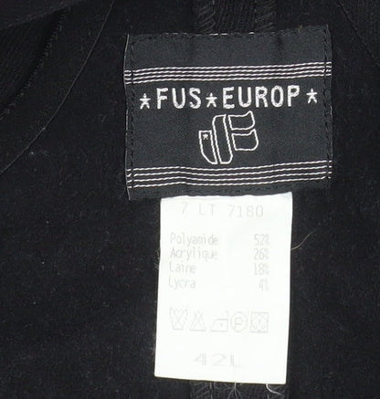 FUS EUROP Men's Black L Snow Pants Ski Waterproof Trousers 42L