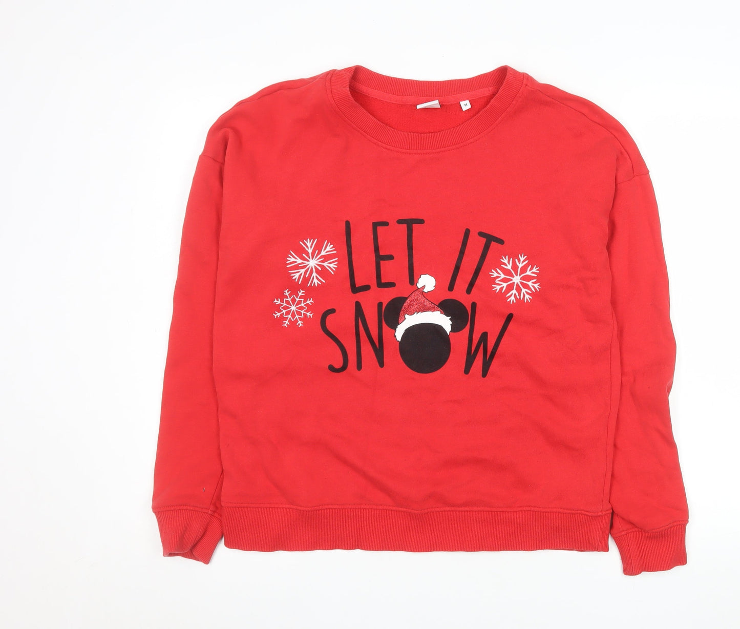 Womens UK Size 12 NEXT Red Pullover Sweatshirt